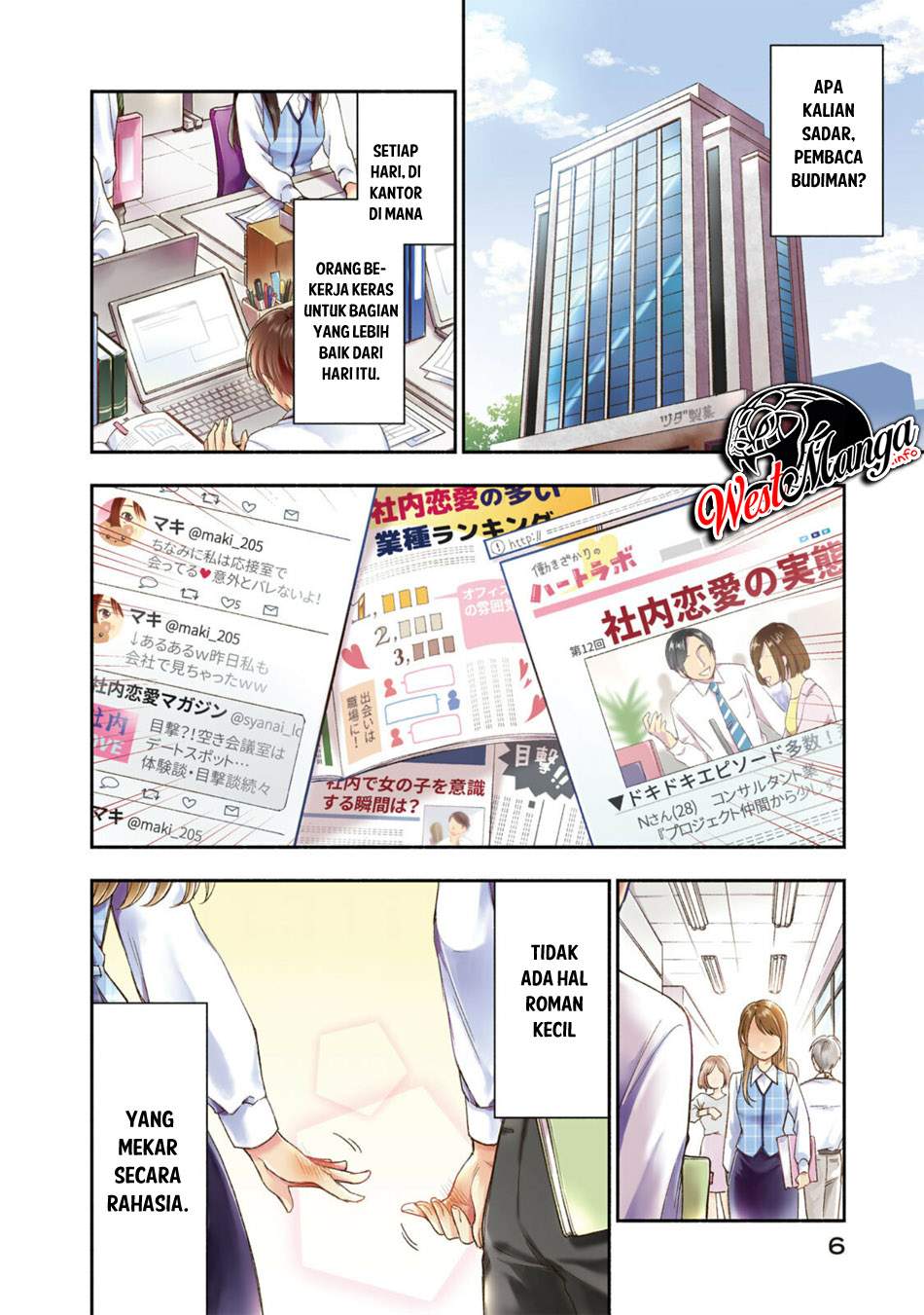 Kono Kaisha ni Suki na Hito ga Imasu Chapter 01 Gambar 7